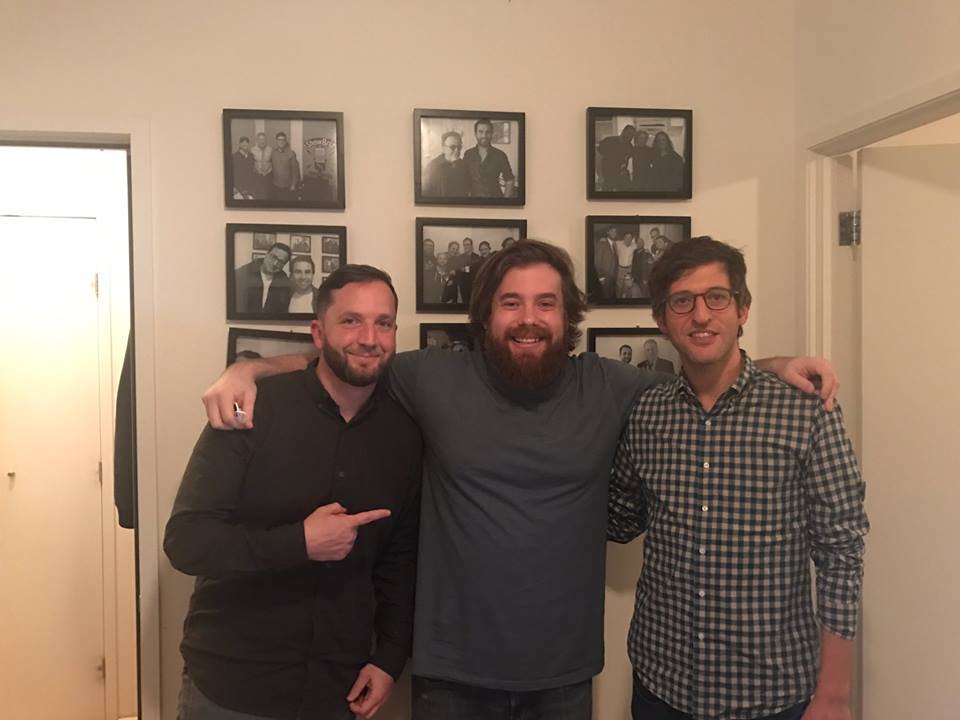 AngeGold's tweet photo. The owner of my favorite opening joke from a late night set ever, the incomparable @DSGermain joined the @BusyPodcast this week to talk about looking like "the guy who sold Elvis his pills," roasting professional wrestlers, and so much more. Link in bio. LISTEN! https://t.co/nh58TewipN