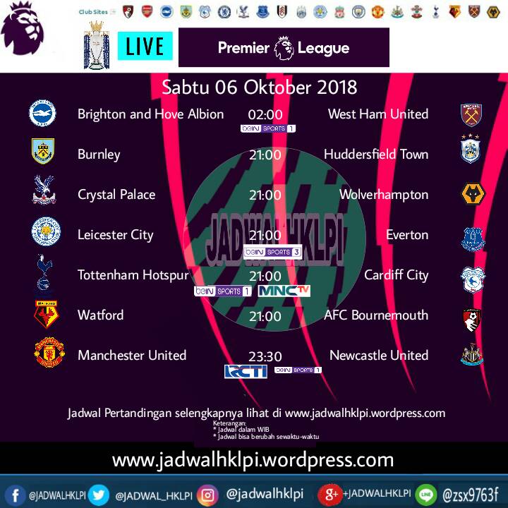 JADWAL_HKLPI's tweet photo. 🙌😍😘⚽📺 HARI PERTANDINGAN @PremierLeague https://t.co/q0RIsu59ji

Dimana anda akan menonton pertandingan Premier League pekan 8?

#jadwalhklpi #jadwalbola #ligainggris #premierleague #bhawhu #burhud #crywol #totcar #watbou #munnew #pl #leieve #mnctv #rcti #beinsportsid https://t.co/5j27Chk8VD