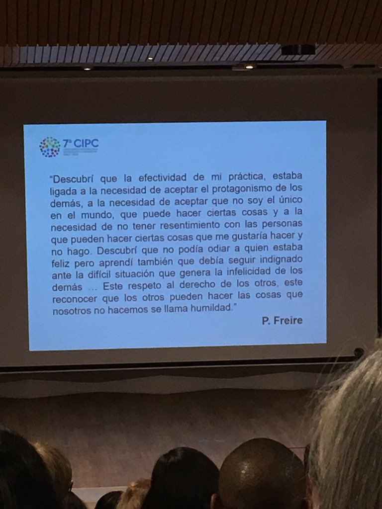 jesusilvarozas's tweet photo. Reconocimiento a Maritza Montero en #CIPC2018 #CIPC
“La comunidad es esa segunda piel, después de la casa y la familia” https://t.co/jMTLUcyzJ6