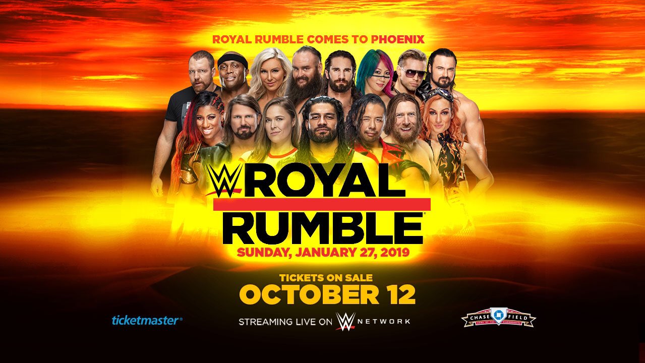 Chase Field Royal Rumble Seating Chart