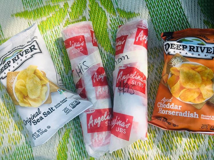 The crunchy, crispy, better-for-you flavors of Deep River Snacks kettle chips make the perfect complement to any lunch date 💕 Thanks to our fan Cory for sharing this awesome #lunchinspo! bit.ly/2xOyvQU