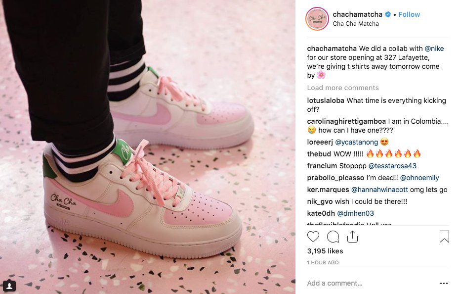 cha cha matcha air force 1