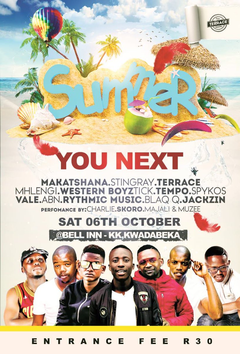 Tomorrow am out at bell inn.... let us meet there Summer You Next