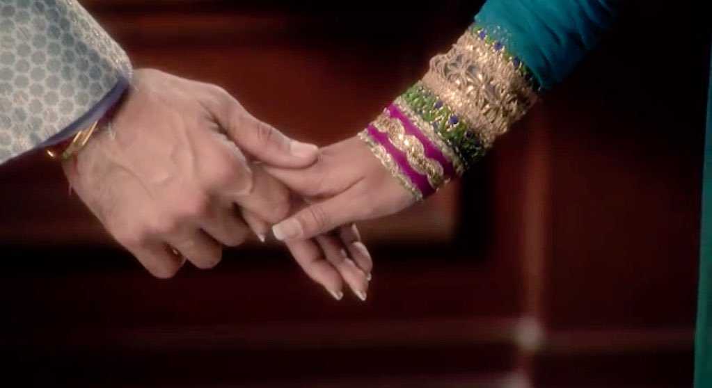 deeps_v__'s tweet image. "Acting like it wasn't a big deal while our heart were breaking , to realizing how we misunderstood &amp;amp; got hurt but later we came out stronger, we made it "

@karantacker @krystledsouza 
#7YearsOfVirikaMagic