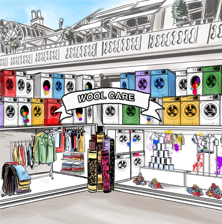 2/2 We are also smiling as next week #WoolWeek 2018 begins focusing on caring for wool. Recent research shows that plastic fibres are entering our oceans. We will be sharing how wool as a natural fibre is environmentally friendly &amp; now is crucial that we go back to #ChooseWool