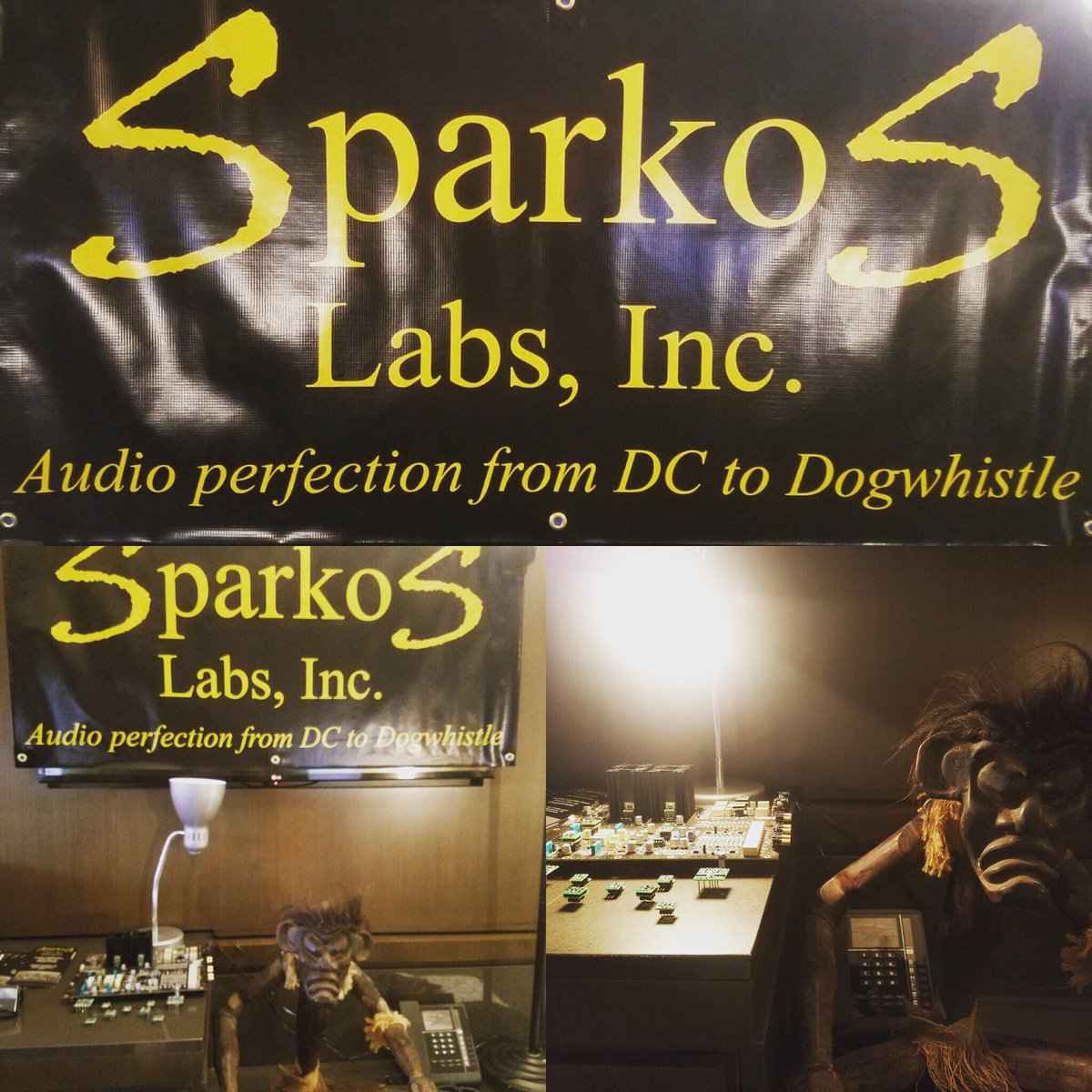 sparkoslabs's tweet image. We are exhibiting at the Rocky Mountain Audio Fest today thru Sunday, in our home state of Colorado. Come by say hello!! We are in room 538. #sparkoslabs #RMAF2018