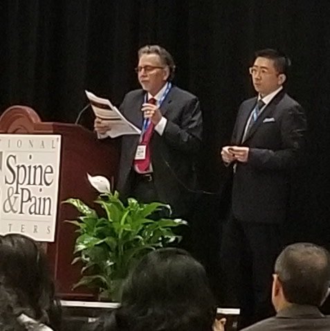 TreatingPain's tweet photo. It's great seeing all the presenters and educational talks by industry leaders at the Business of Pain Conference.
#BOP2018 #ipm #nspcteam https://t.co/DZ8wbnLAxN