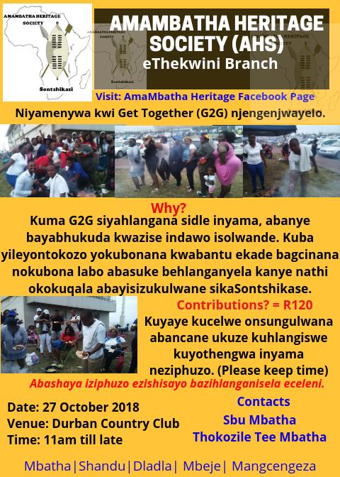 AHS_Family's tweet photo. As #Sontshikazi grandchildren in #Durban we last met on 27 April, we're repeating it on 27 October. Don't miss this! https://t.co/ZNQW3PraVp