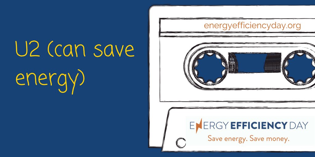 EfficiencyDay's tweet photo. 👩🏾🎤🎧”U2 Can Save Energy” #EEmixtape #EEDay2018 #DíaEE2018 #SaveEnergy = #SaveMoney https://t.co/4Y2gpYzqaS