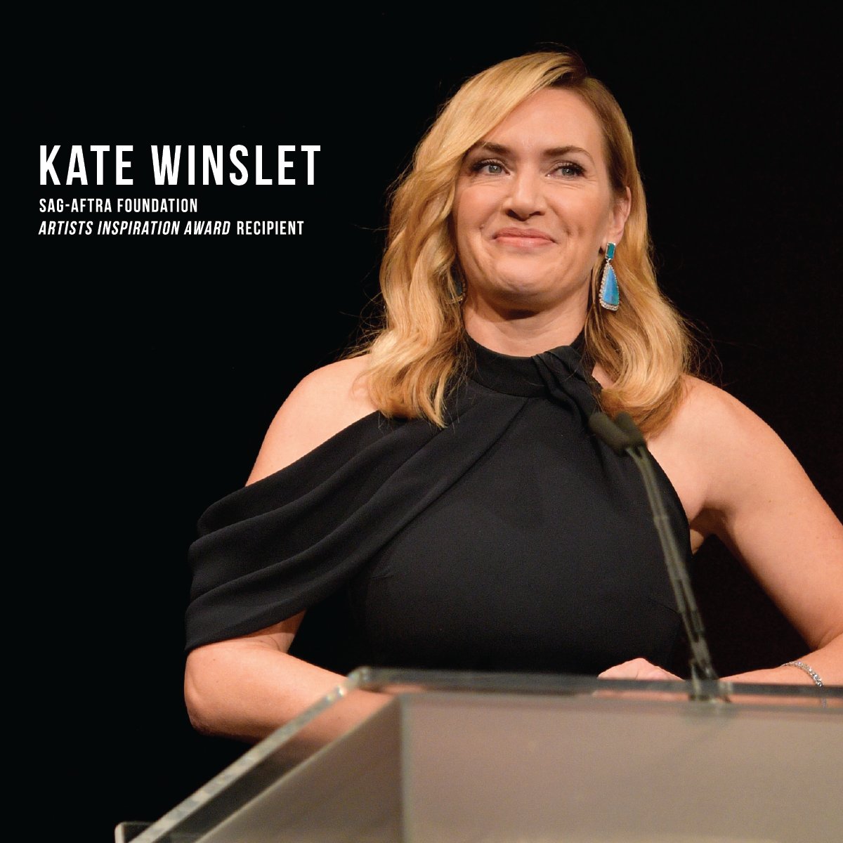 Happy Birthday to our 2017 Artists Inspiration Award recipient Kate Winslet! 