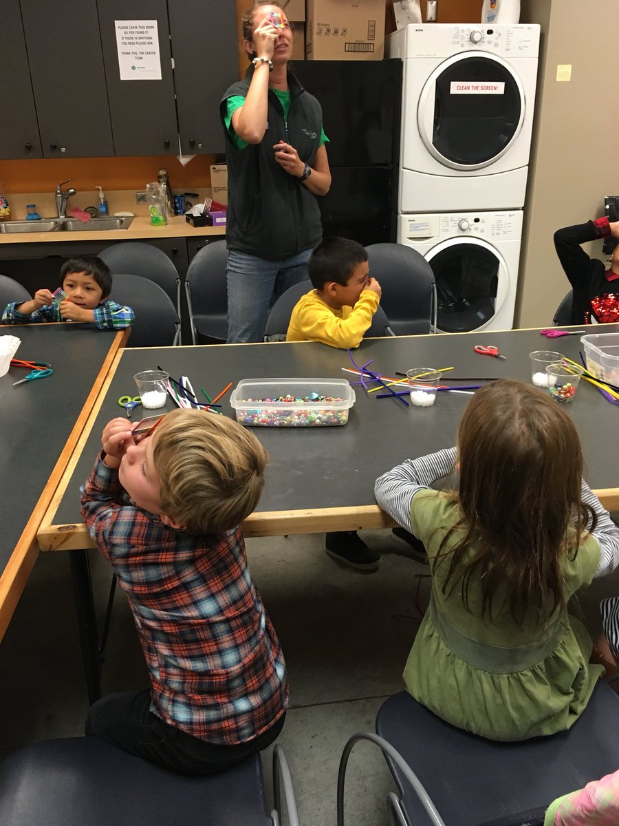 AHolstedt's tweet photo. #mmeslobos experienced immersive science at the Center for the Arts WILD Fest. Learned about #mountainlion pelts, #recycling, #visiblelight, & #elephanttoothpaste #adventuresinteaching https://t.co/QG7VTvlqSp