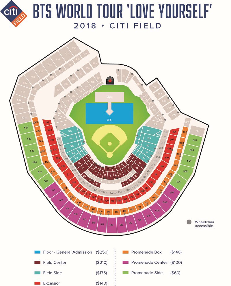 5 3 Field Seating Chart