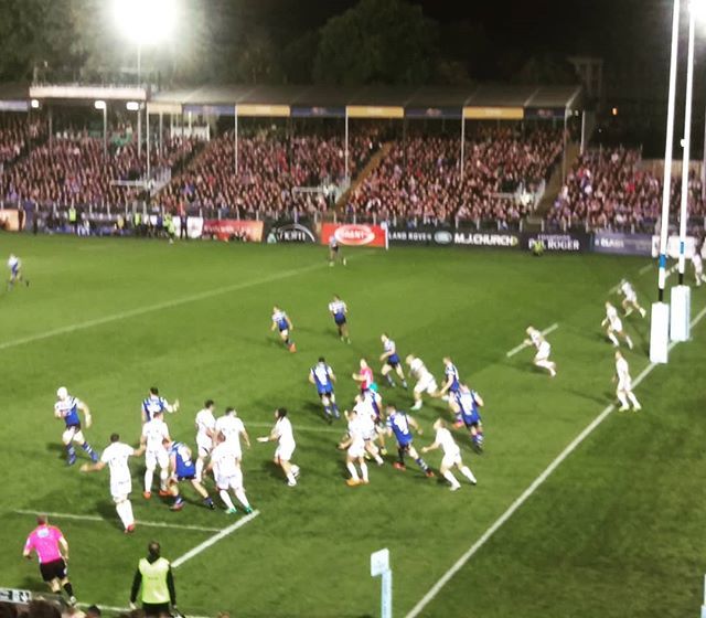 Good night, shame about the result #bath #fridaynightlights #bathrugby #exeter #exeterchiefs #sport #rugby🏉 #boysnightout ift.tt/2IGZ6ED