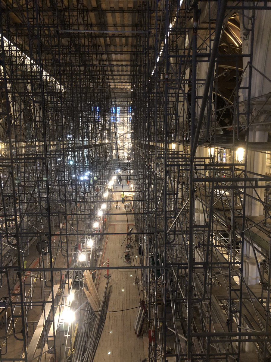 BostonFireTR's tweet image. Drill: 2 workers down down in the bell tower of the Boston Cathedral of Holy Cross