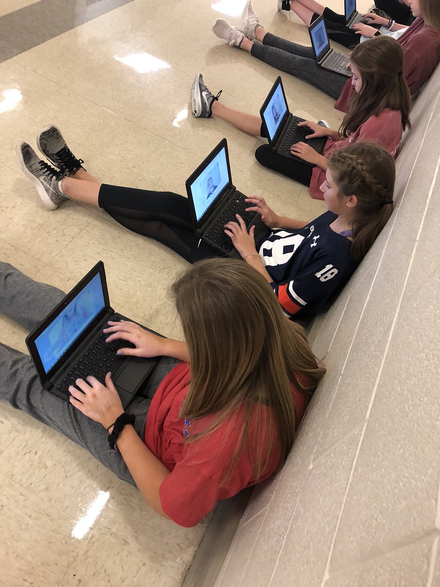 mrsleighmathews's tweet photo. Working on an opinion based video response about human rights via the use of @Flipgrid. Ss must also respond to one classmate, using discussion stems...we ❤️ this interactive tool! #lp7th #RebelWay https://t.co/sbdKM7eNgv