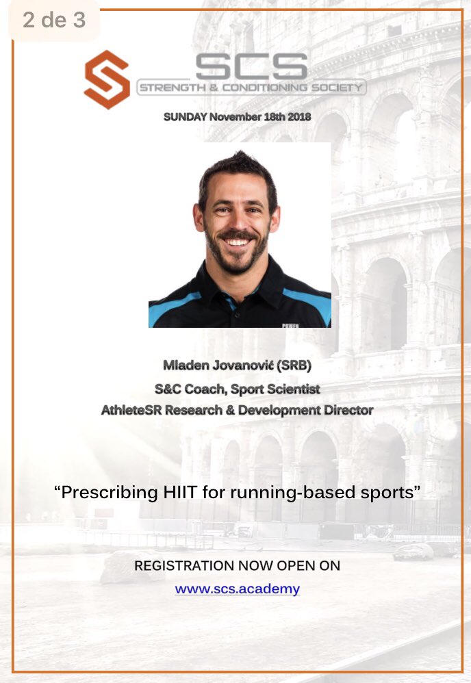 Strength & Conditioning Society (SCS) tweet media