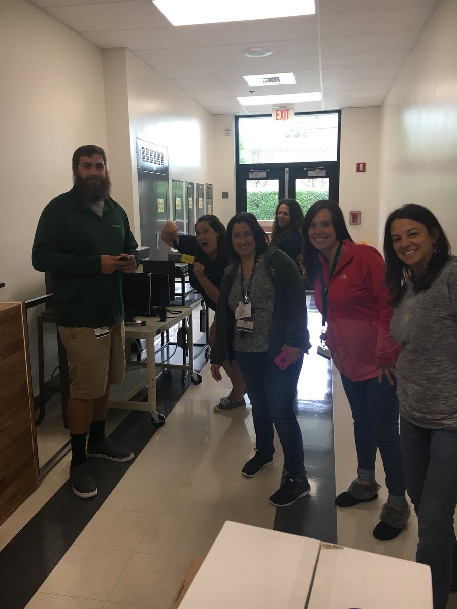 We couldn’t have a mid-term without a staff <a href="/RemindHQ/">Remind</a> scavenger hunt. Congrats to our winners!!! #TMSpanthers