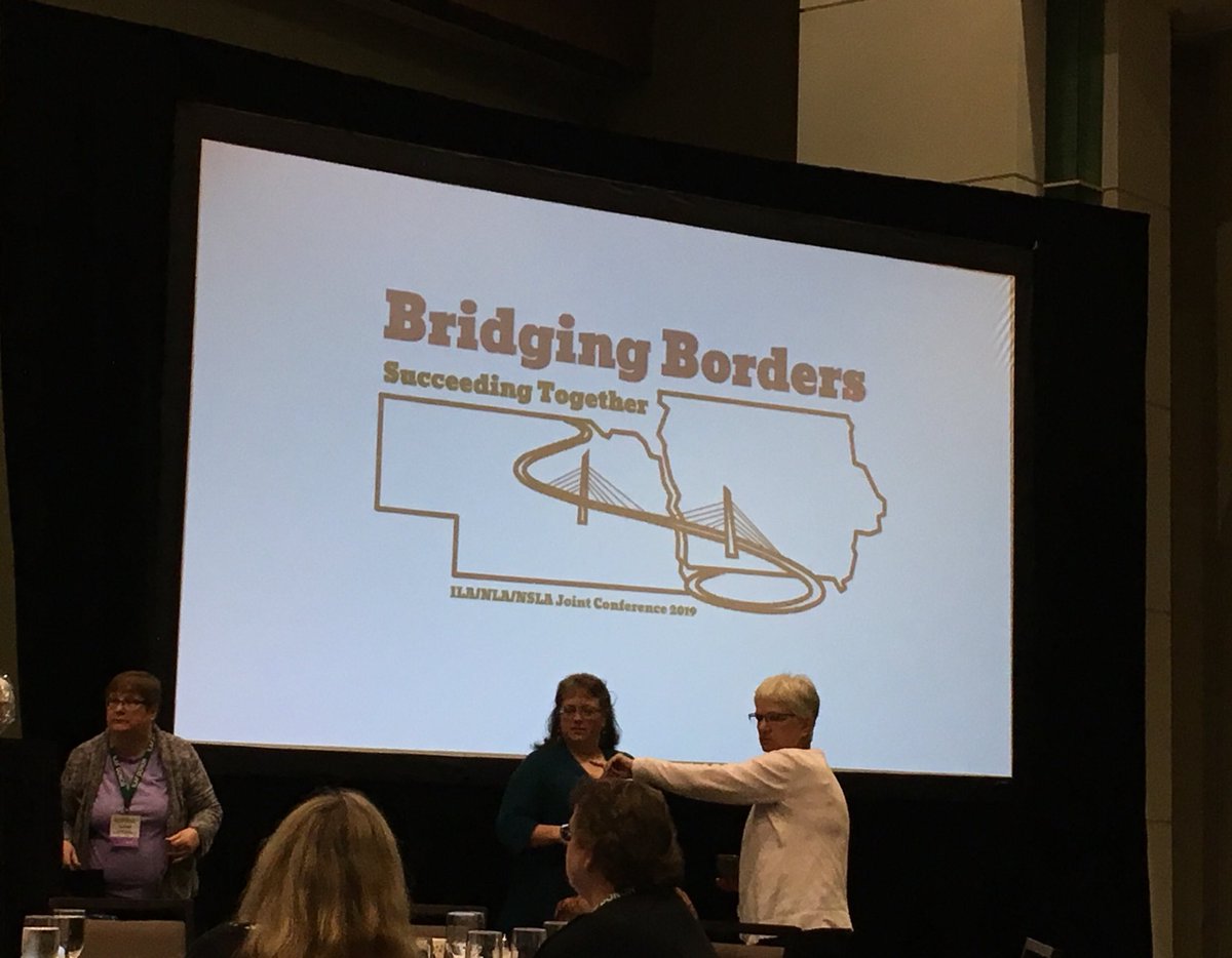 stonca01's tweet photo. Joint conference logo reveal! See you Oct. 2-4 in LaVista NE! #IALIB18 https://t.co/i0KpIdrgvB