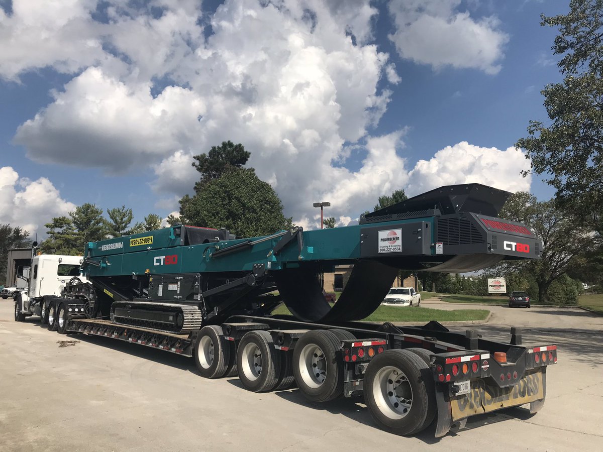 PowerscreenCS's tweet photo. @Powerscreen CT80 Track Stacking Conveyor. A wonderful new addition to our fleet. Call for more information 1-800-227-0534.@ACCoalter @PowerscreenBill @Powerscreen #powerscreen #stacker #conveyor #tracks #deutz #powerscreenfirst #powerscreenused #certifiedpowerscreen https://t.co/R5dloe1BE9