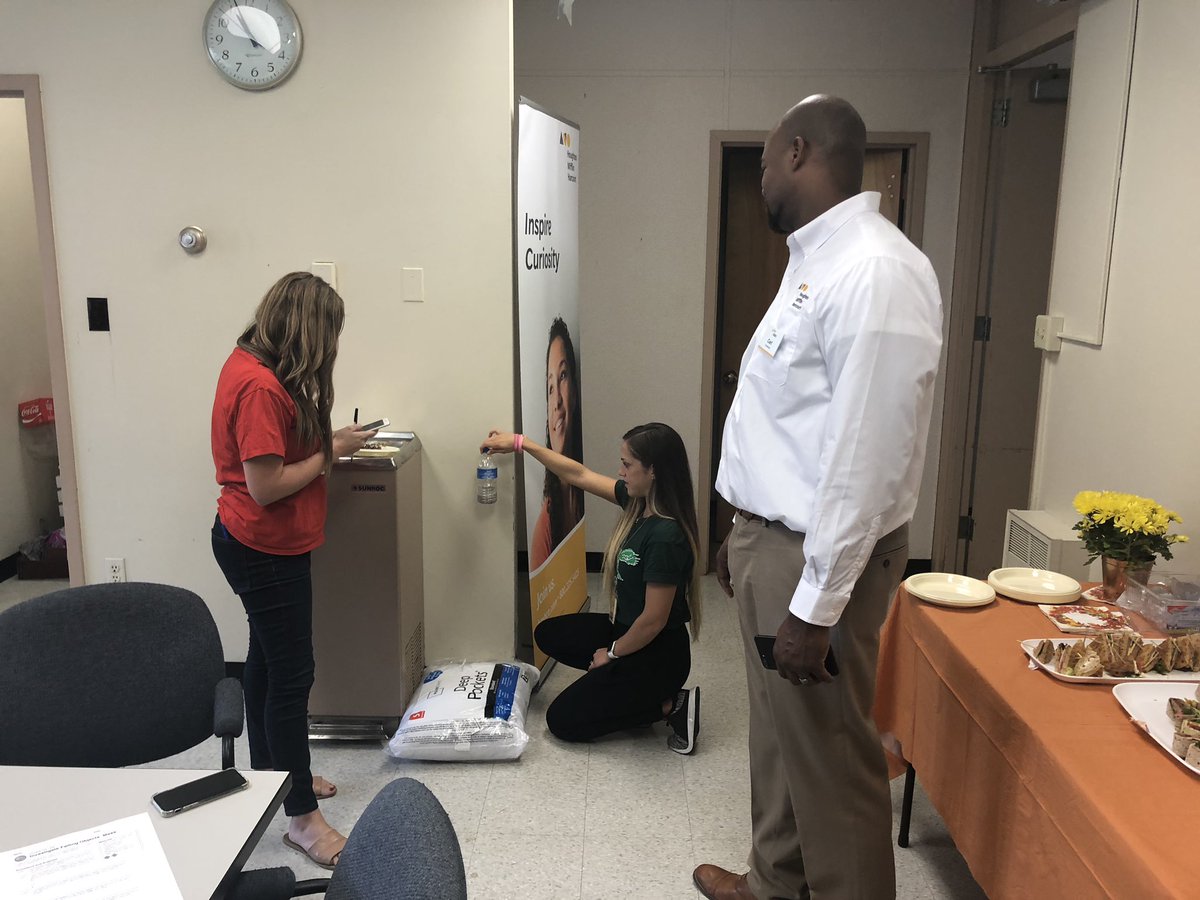 Science is happening at LN8!  Science pilot training