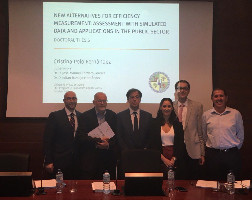 Enhorabuena a la nueva doctora