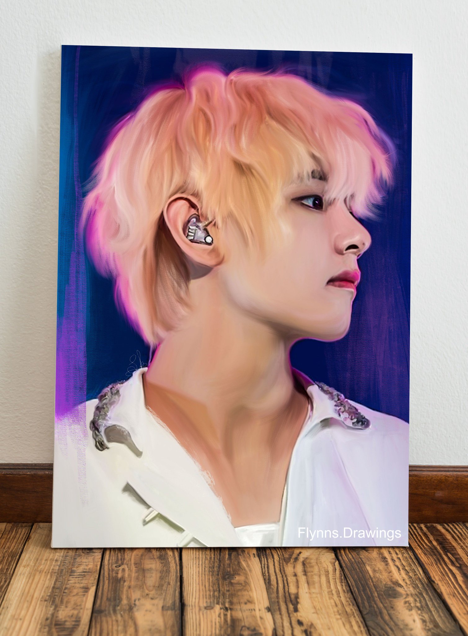 Flynns.Drawings on Twitter: "Taehyung fan art #bts #btsfanart #