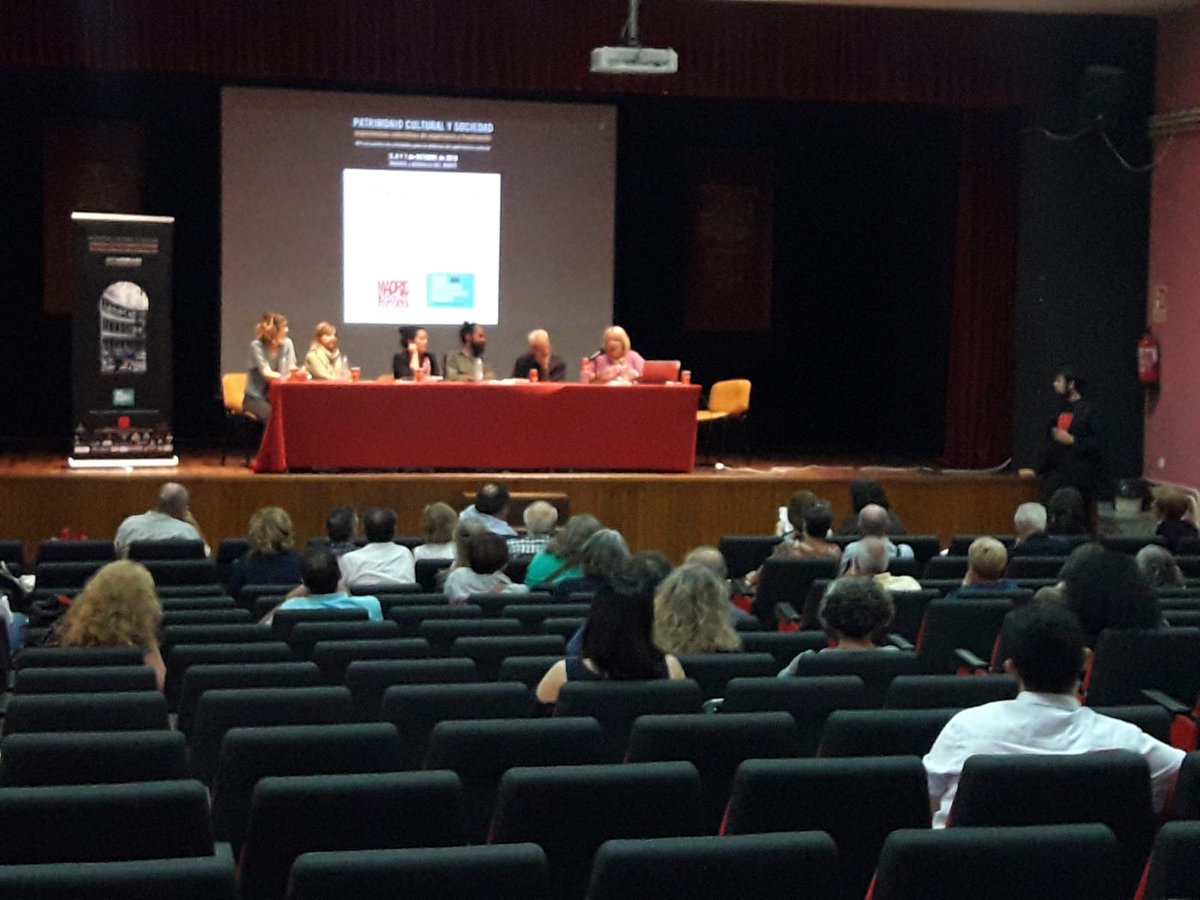 Hoy hemos asistido a la primera jornada del XIV Encuentro de entidades para la defensa del patrimonio cultural #EYCH2018 organizada por <a href="/madridcyp/">MCyP / #SOSPatrimonio</a> #encuentropatrimonio Mañana siguen las mesas redondas en Boadilla y pasado un recorrido por Madrid.