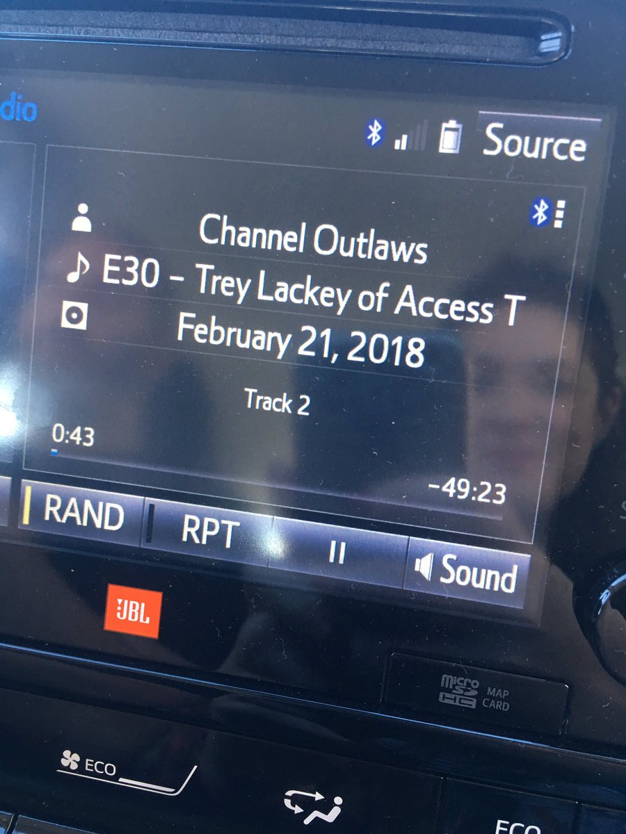 gizzelleakin's tweet image. When you don’t want #channelconnect to end, you listen to the #channeloutlaws podcast on the 12 hour drive home!! @Treylmix #drivetoconvergence