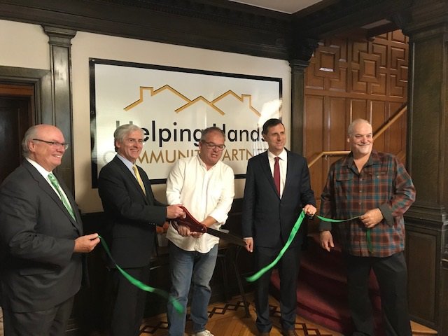 RI_InfraBank's tweet photo. Helping Hands Community Partners #EnergyEfficiency upgrades are saving them significant dollars that can be put back into their programs. They are the 1st nonprofit to utilize our @RI_CPACE program. @EEDay2018 @SethMagaziner @JeffDiehl2 https://t.co/uyibGFHOiw