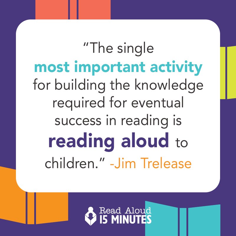 #readaloud15 - the single most important activity.