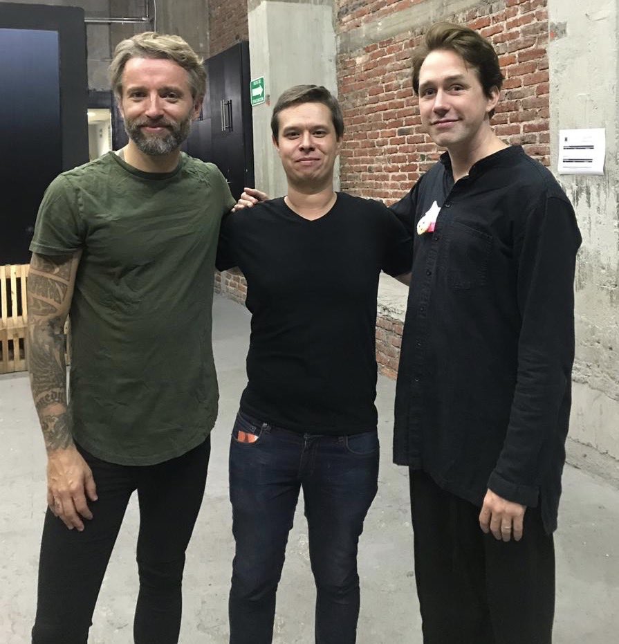 romoftw's tweet photo. A trully stellar set of shows, Thursday night was beyond perfect. The execution was flawless, I saw you guys really feeling it, and the crowd was spectacular. @jonas_bjerre thanks for being so kind and attentive with us after the show, and for playing King Christian @MewSam @mew https://t.co/cYHdgcGbHi