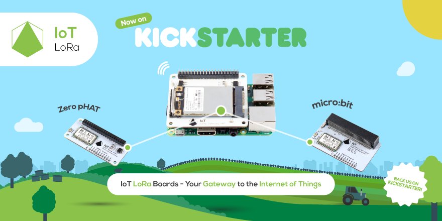 NEW PRODUCTS: We are delighted to announce the launch of our IoT LoRa Range on @kickstarter - we would be very grateful for your support with either a pledge or sharing our project! kickstarter.com/projects/pisup…