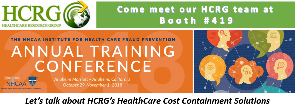 HCRGMain's tweet photo. Looking forward to attending @NHCAA Annual Training Conference! We'll be at Booth #419! https://t.co/FdTRV39BET