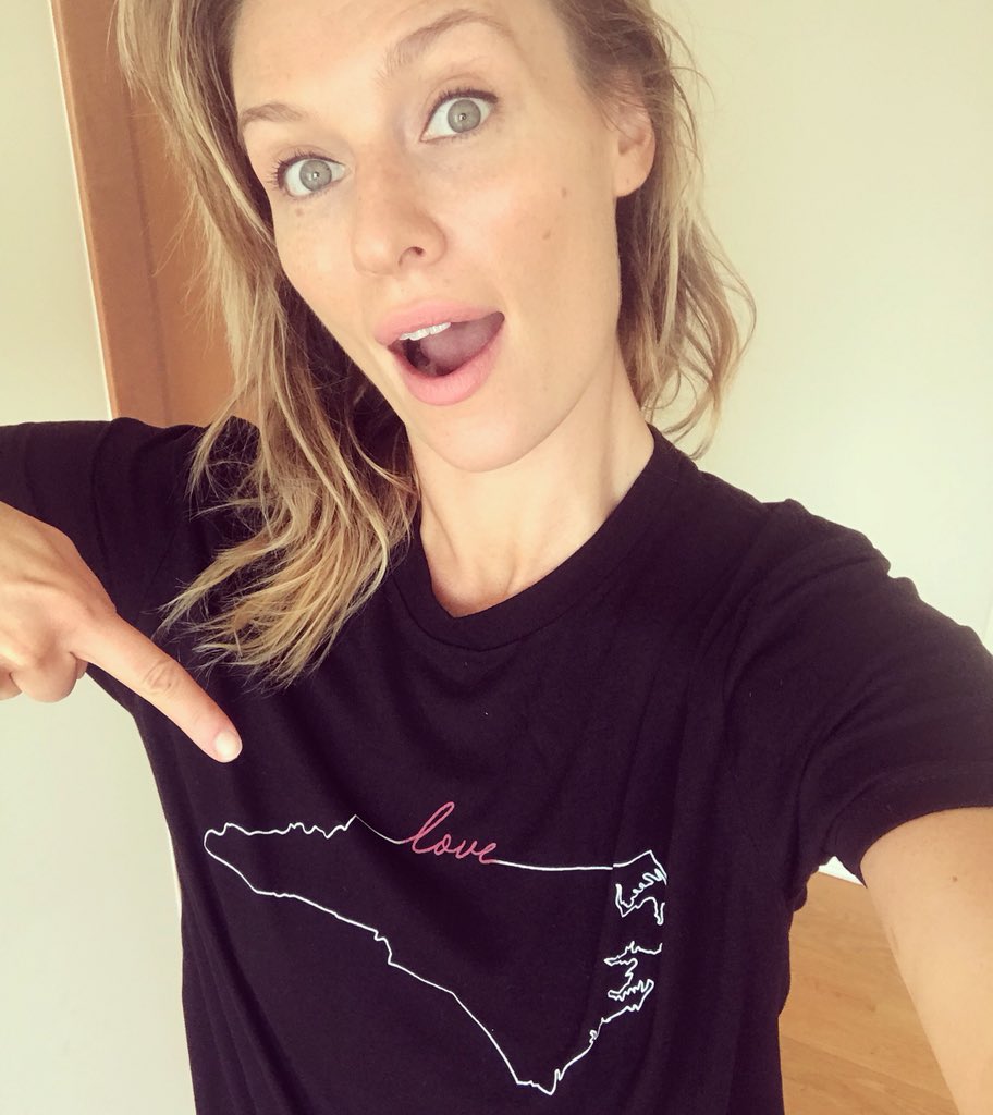 MichaelaMcManus's tweet image. It’s the last day to score one of these T’s - all of the money goes to @RandomActsOrg and will go directly to those affected by Hurricane Florence. So wear your North Carolina love proud and do something good. #capefearlesschallenge bit.ly/2Os2chR