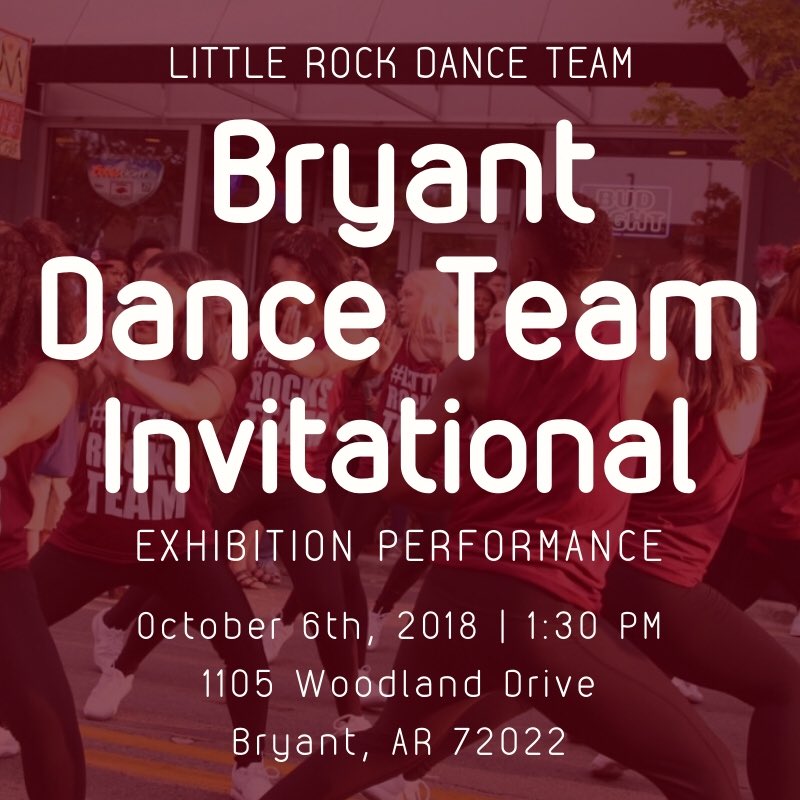 We’re excited about tomorrow! 🤩 We get to perform a portion of our competition hip hop for the FIRST TIME!! 😍 #LittleRocksTeam #LRDTWAAC