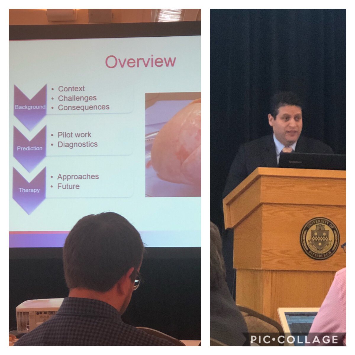 MariaCBasil's tweet photo. @PennPulmonary’s Dr. Ed Cantu gives the final talk of #PILC2018 on how to reduce PGD s/p lung transplant using novel donor assessment and POC testing! Also discussed EVLP to help develop novel therapies with human(!!) pre-clinical trials! https://t.co/CP7HuznaZ1