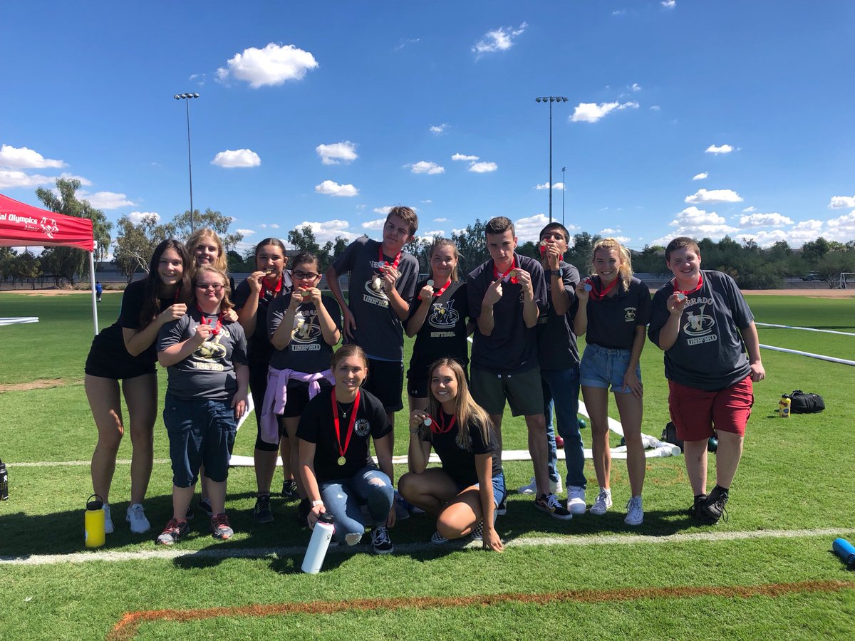 CoachDuplain's tweet image. ⁦@VHSUnified⁩ Bocce Team brought home all the medals. #OneVerrado #UnifiedSports