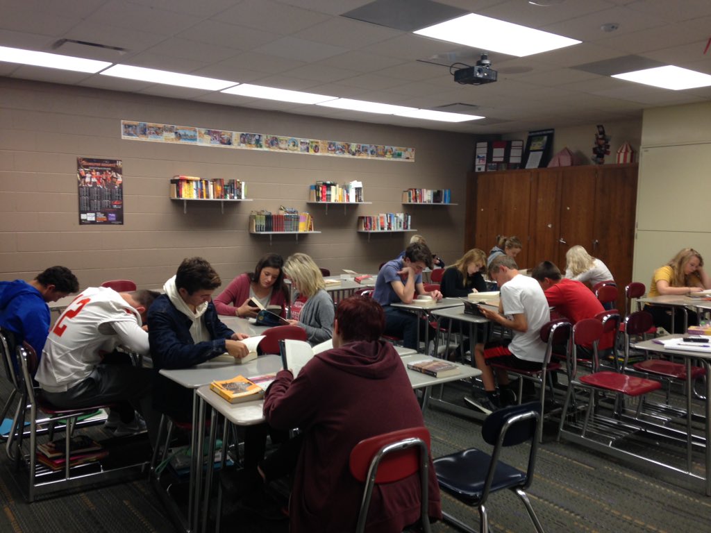 Choosing novels purchased with grant money from HHEF!!#thankyou