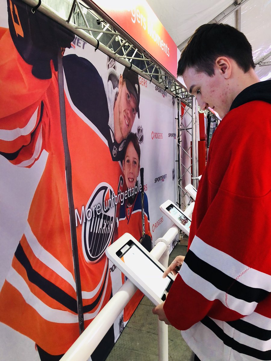 KMHA_All's tweet photo. @hometownhockey_ #RogersFanHub fun all weekend long!  Come out and play, there is something for everyone! https://t.co/x9sX5mkmbG
