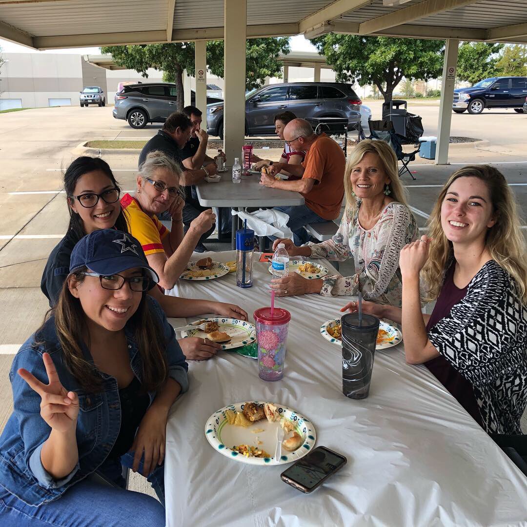 IvieInc's tweet photo. We work hard, play hard! Kicking off the weekend with a cookout and our favorite team swag. https://t.co/vAK5EzihMj