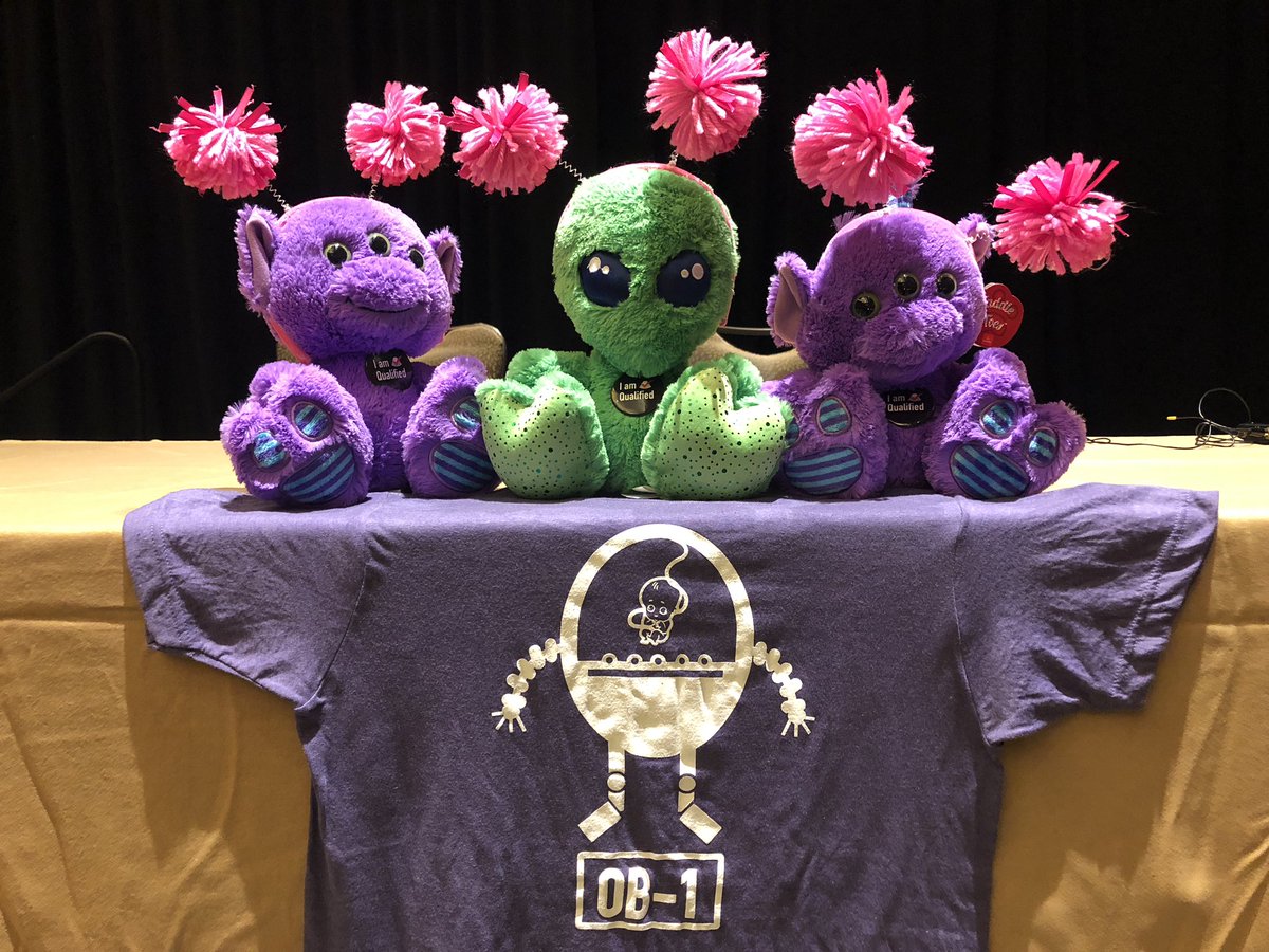 ob1_sdms's tweet photo. A triplet I am? A qualified sonographer found yet another hiding in the shadows... three times the desire to win! #sdms2018 #qualified https://t.co/nHJaUd1KiS