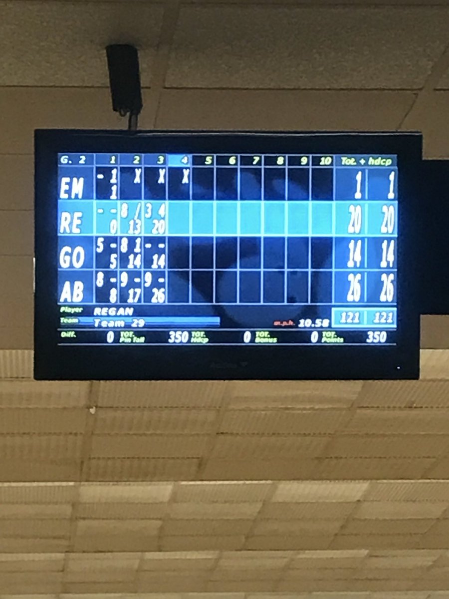 MJHSBarr's tweet photo. Emma J. with the first turkey of the bowling expeditions. Great Job!#futuremariemontbowler @MJHSConnaughton https://t.co/iNsHV9jx2c