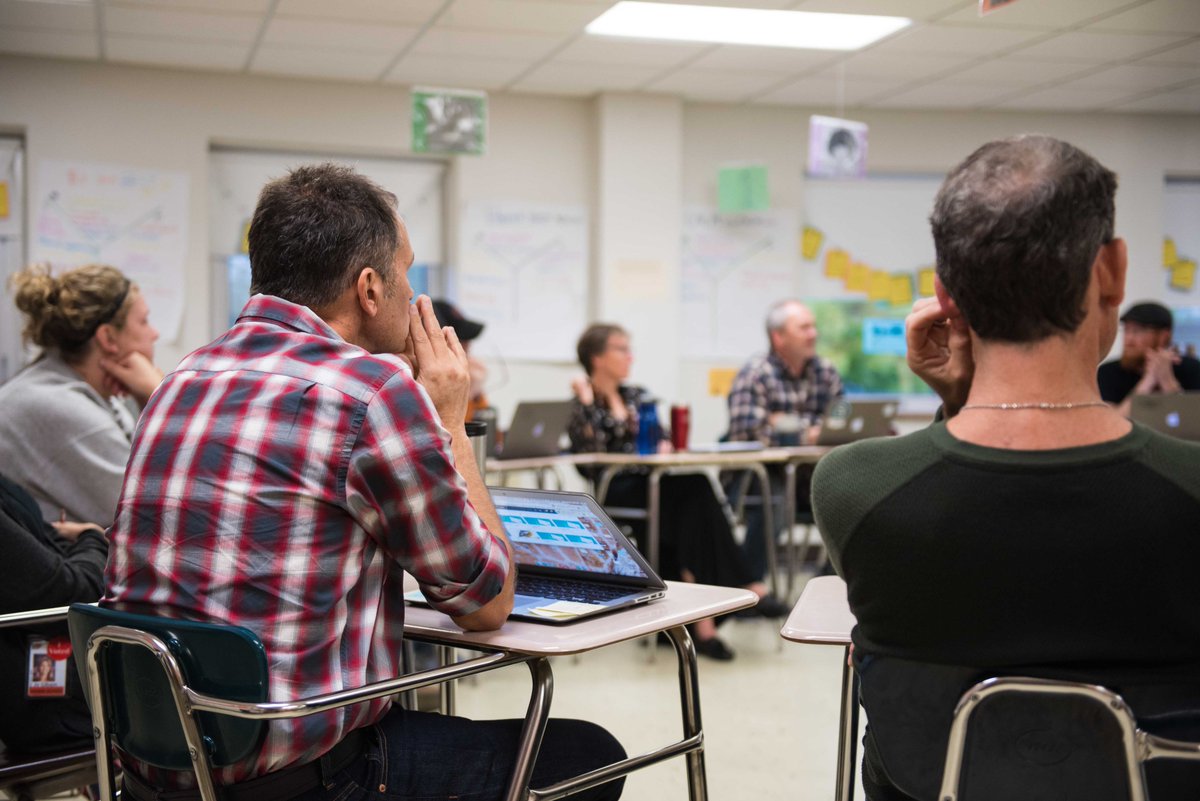 SLPublicSchools's tweet photo. Today, all licensed secondary staff spent the day engaged in interactive sessions intended to deepen their work around culturally relevant pedagogy and racially conscious practices in our classrooms and collaboration time. https://t.co/WGlDSUX0W3