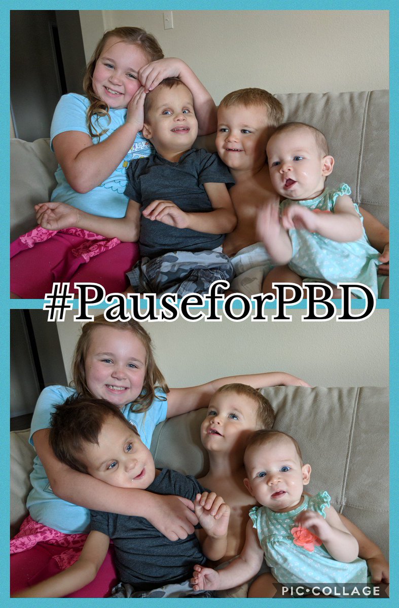 JolicoeurFamily's tweet photo. Today we pause & pray for all affected by PBD.
Gideon, we ๐ you. You inspire many. Your siblings are learning a kind of empathy that cant be taught. I wouldn't have chosen this road for you but I am blessed to be your mom & to see you thru to the finish line.
#PauseforPBD https://t.co/kwCh06KWhT