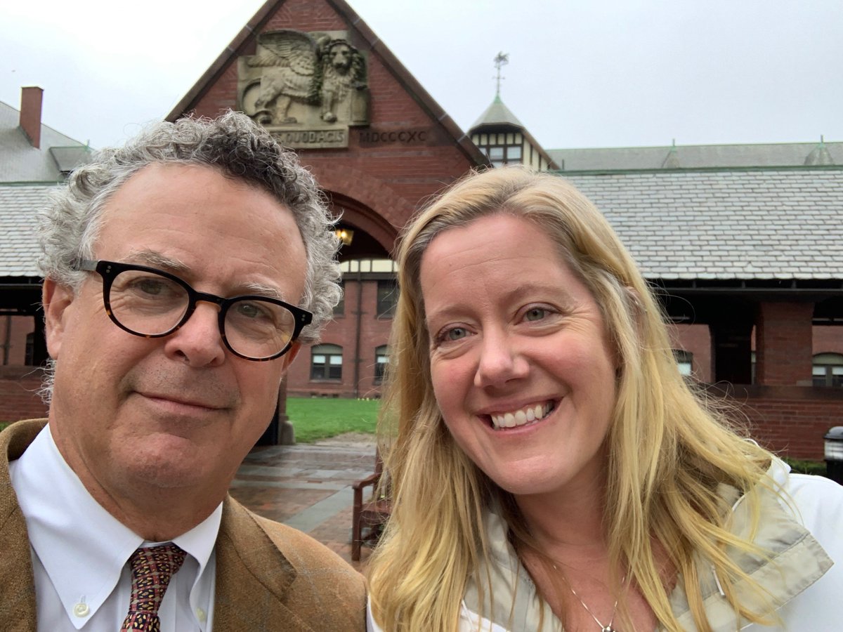capecodacademy's tweet photo. CCA Science Depart. Chair Abby Wood and Art/Music Depart. Chair Mark Bistline were chosen by AISNE (The Association of Independent Schools of New England) to present as master teachers to first-year teachers across New England. #CapeCodAcademy #LearnMoreBecomeMore #insidecca https://t.co/0NeqAnsSDq