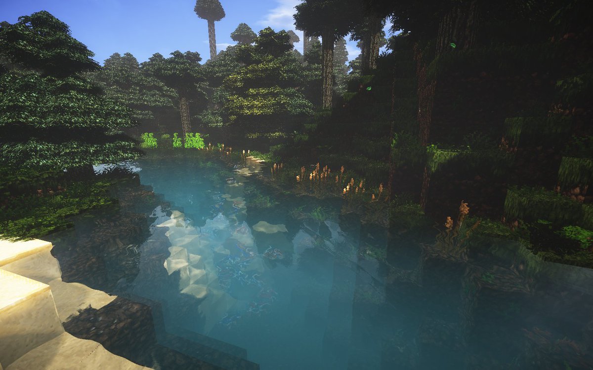 Triliton's tweet image. Offcourse it looks all better with Conquest :) #WeAreConquest #Myshaders #Glsl #Minecraft
