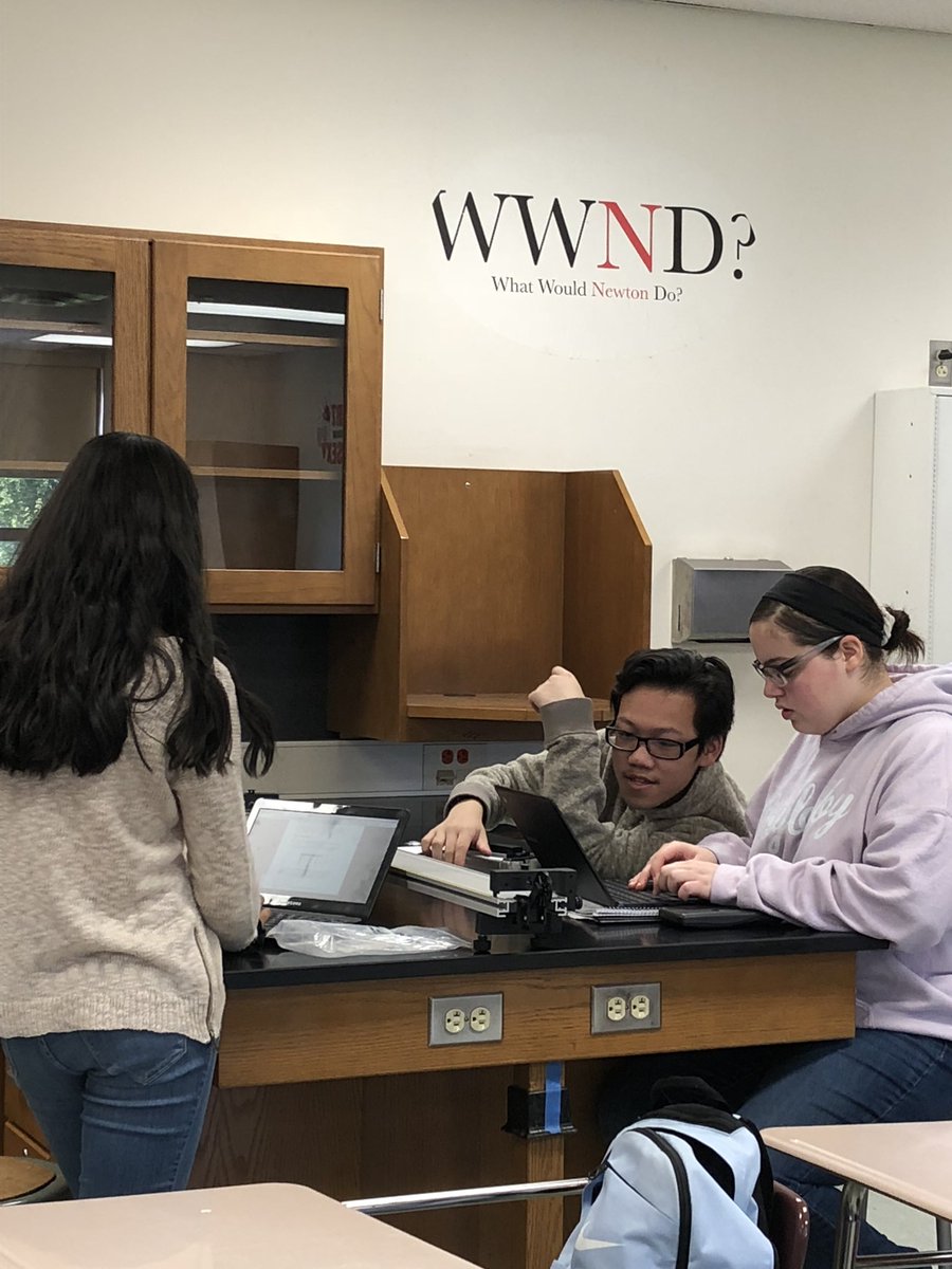 RarigLHSSci's tweet photo. AP physics investigated N2L today. Iโd share the daily quote but it wouldnโt make sense!#noladder #APlivesdangerously #BASDproud https://t.co/1JQq8CkBsC