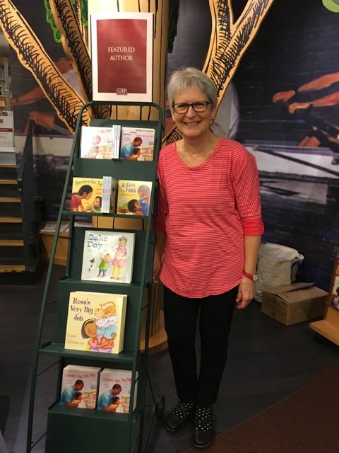 StarBrightBooks's tweet photo. Thanks to everyone who came out to @harvardcoop on Saturday for @ellenmayerbooks's launch of Clean Up, Up, Up! Read-aloud stories, act-along songs, and fun crafts, oh my! #StarBrightBooks #booklaunch #CleanUpUpUp https://t.co/4V8ZwBtUq0