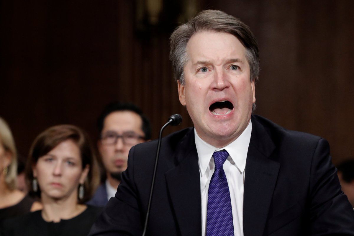 ajplus's tweet photo. The American Bar Association reopened its evaluation of Brett Kavanaugh, citing new information based on his "temperament" at his Senate hearing (during which he noted that they list him as 'well-qualified'). https://t.co/d4BvmpXUIs