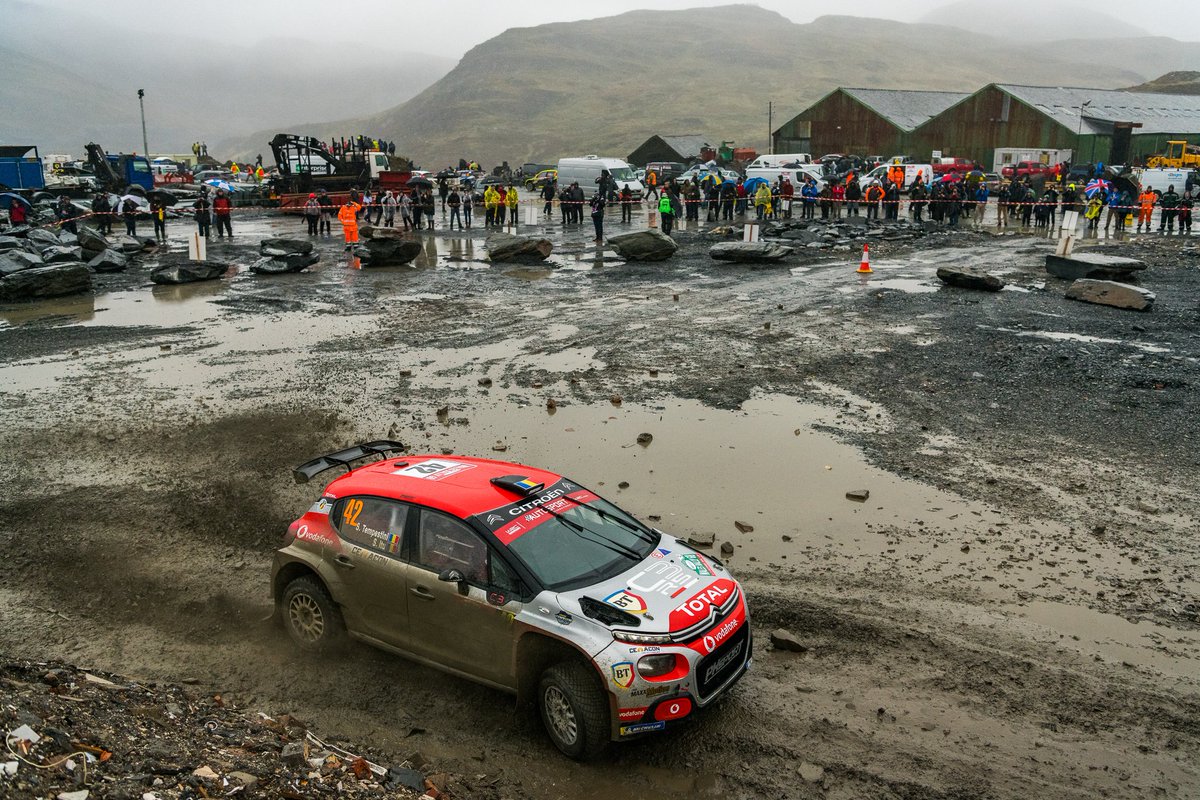 #WalesRallyGB it was a tough Friday. 10th overall in #WRC2. Bring on the next two days 😉